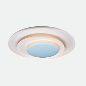 Lámpara de techo LED moderna redonda de color macaron, empotrada, para dormitorio, sala de estar, hotel, iluminación interior. - Product Image 6