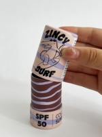 100% biodégradable Push up baume à lèvres déodorant bâton Tubes personnalisé cosmétique Kraft papier conteneur résistant à l'huile bio baume à lèvres