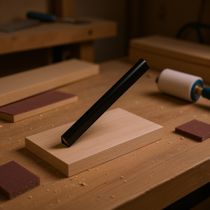 Bordo Adesivo in PVC Elite Corner Line 25mmx25mm 3m per Finiture Mobili - Product Image 2