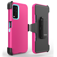 Coque de protection à double couche de qualité militaire, étui de téléphone robuste, housse de téléphone portable pour t-mobile Revvl V + 5G defender