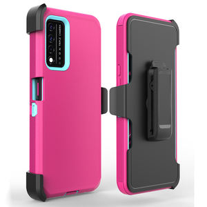 אופנה צבאי כיתה שכבה כפולה מגן כבד החובה מקרי טלפון סלולרי מכסה עבור T-mobile Revvl V + 5G נייד מגן מקרה - Product Image 2