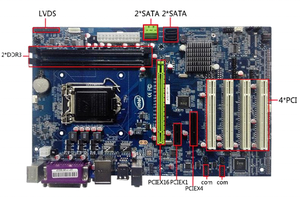 เมนบอร์ด LGA 1150 I3, I5, I7 H81 ATX สำหรับคอมพิวเตอร์เซิร์ฟเวอร์อุตสาหกรรม ATX-EI8114 เมนบอร์ด H81 - Product Image 4