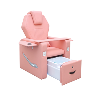 Nouveau modèle de fauteuil de massage pour salon de beauté, salon de manucure, salon d'extensions de cils, avec fonction électrique et bain de pieds pour spa. - Product Image 1