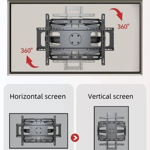 Xoay 90 độ ngang và dọc màn hình miễn phí chuyển đổi TV Bracket Wall Mount cho <span class=keywords><strong>26</strong></span>-65 inch màn hình TV - Product Image 4