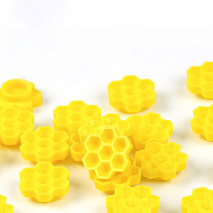 Supports de colle jetables en nid d'abeille pour extensions de cils, coupelles Blossom, anneaux d'encre à motif circulaire GZ RTS, commande en gros mixte - Product Image 2
