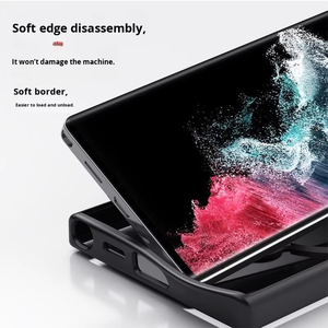 Custodia per telefono antiurto per <span class=keywords><strong>Samsung</strong></span> A14 A54 A16 <span class=keywords><strong>A35</strong></span> A55 cavalletto magnetico per telefono cellulare accessori per <span class=keywords><strong>Samsung</strong></span> S25 24 Ultra - Product Image 3