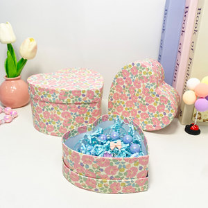 Scatola regalo regalo floreale di lusso stile pastorale europeo di lusso con scatola regalo confezione per profumo di fiori e candele - Product Image 2
