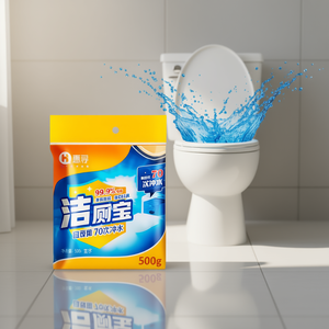 Tablettes nettoyantes pour toilettes Huixun 500g Parfum frais Désinfection Élimination des taches Élimination des odeurs - Product Image 2