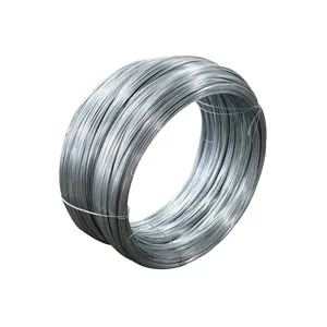 China Supplier Steel Wire Galvanized EN DX52D 70# Diameter 3.0mm JIS SWRH62A SPCC Zinc Coated Steel Wire Low Price