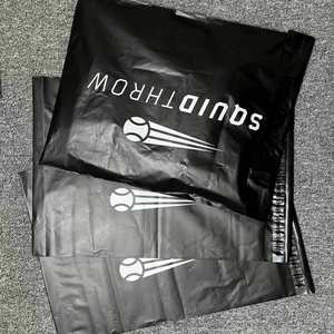 New Material Mailing Bags <b>Waterproof</b> Custom Logo Plastic Packaging Shipping Delivery Courier Print White Black Polymailer - Product Image 2