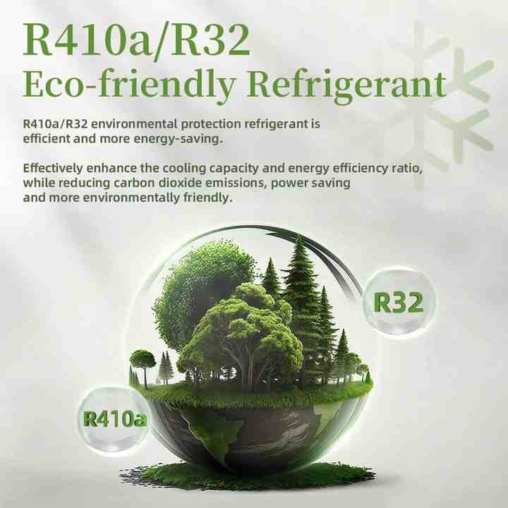 GREE 11000BTU R32 ປະຢັດພະລັງງານ, ງຽບ, ເຮັດຄວາມເຢັນທີ່ເຂັ້ມແຂງ, ຮັບປະກັນ 1 ປີ
