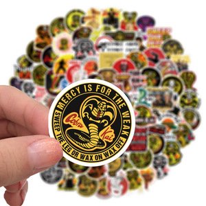 ZY0692C 102 Pezzi/Sacchetto Adesivi Graffiti del <span class=keywords><strong>Film</strong></span> Comico Cobra, Adesivi Impermeabili in PVC per Moto e Valigie - Product Image 4