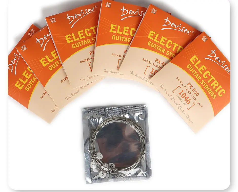 Bulk Cheap Coated Electric Guitar Strings Set Factory Direct Selling