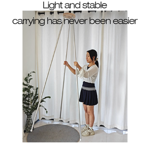 Soporte de aluminio portátil para <span class=keywords><strong>hamaca</strong></span> de bebé, diseño europeo fuerte y ligero para uso en interiores, soporte de servicio OEM/ODM - Product Image 4