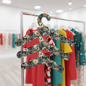 カスタマイズ可能な丈夫な段ボールハンガー（クラフト紙製）、衣料品店やブティック向け - Product Image 1