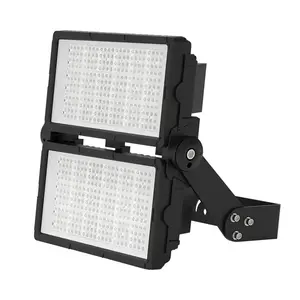 Luz de inundação LED para exterior de alumínio fundido modular de alta eficiência 150lm/w luz de estádio LED