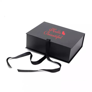 Top Quality Manufacturer Wholesale Price Luxury Cardboard Rigid Storage Jewelry Magnet Folding Gift <b>Magnetic</b> <b>Boxes</b> - Product Image 4