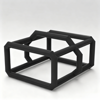 Tente de camping gonflable pliable de luxe, portable, grande capacité, en coton TC 210G, résistante aux UV et imperméable