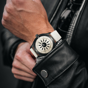 Daniel Gorman trọng lực 5.0 sci-fi Silicone Dây đeo đồng hồ cát sao theo dõi quay số từ giờ tay thạch anh phong trào 42mm quay số 20mm - Product Image 5