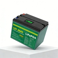Harga Pabrik Baterai Lithium Ion Phosphate LiFePO4 12V 90Ah/105Ah/50Ah Ukuran Sesuai Pesanan, 6000 Siklus, Suhu Operasi -20~60°C