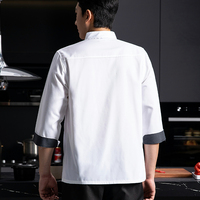 Uniforme De Teddy Bear Avec Philippine Chef Restaurant et Bar Uniformes Rosa Cuisine Cuisine Brun Abrigo De Chef Uniforme Design