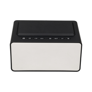 Réveil sans fil 3 en 1 Haut-parleur Bluetooth Radio FM Carte TF avec affichage LED Haut-parleur Bluetooth sur le bureau - Product Image 1
