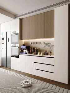 Meuble de salle à manger moderne de luxe, sur mesure, en bois, écologique, avec rangement pour salles à manger/salons, meuble multifonctionnel - Product Image 2