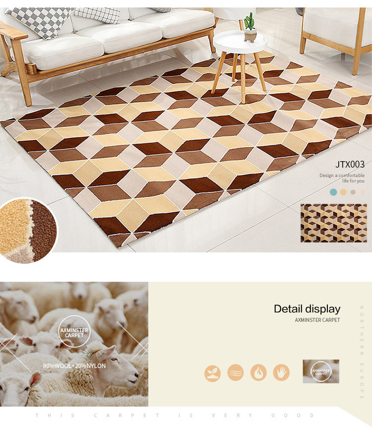 2021 New Modern Design High Quality Living Room Carpet