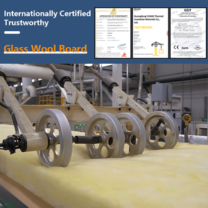 Glass Wool <strong>Insulation</strong> Board for Wall Roof Thermal <strong>Acoustic</strong> Soundproofing Fireproof Construction Material - Product Image 3