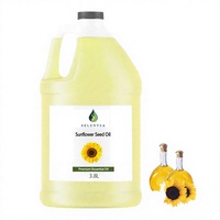 Minyak Biji Bunga Matahari 100% Murni Cold Pressed, Minyak Pembawa Alami untuk Pijat Kulit, Perawatan Rambut, Bahan Baku Kosmetik, Pasokan Grosir OEM