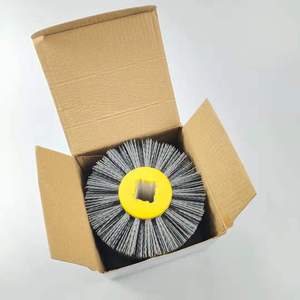 <span class=keywords><strong>Brosse</strong></span> de polissage de tréfilage abrasive de brunissage de tambour de roue de haute qualité - Product Image 4