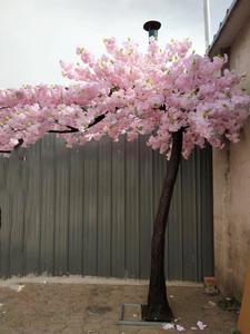실내 옥외 훈장을 위한 주문 10ft 큰 백색 가짜 벚꽃 가짜 사쿠라 나무 큰 인공적인 벚꽃 나무 - Product Image 6