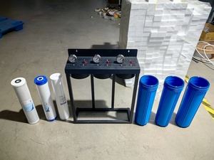 Sistema <span class=keywords><strong>de</strong></span> Filtración <span class=keywords><strong>de</strong></span> Agua para Toda la Casa <span class=keywords><strong>de</strong></span> 3 Etapas y 20 Pulgadas, Resistente, con Carcasa Reforzada a Prueba <span class=keywords><strong>de</strong></span> Fugas para Agua a Alta Presión - Product Image 5