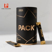 Emballage en carton de qualité alimentaire personnalisé de haute qualité Boîtes rondes en papier pour cadeau, café et thé Emballage en tube de papier pour thé