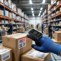 Lecteur de codes-barres robuste mains libres avec interface USB