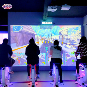 Experiencia Ciclística Inmersiva, Simulador de Bicicleta AR con Proyección, Solución Llave en Mano para Centro de Entretenimiento Digital - Product Image 3