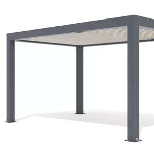 Pergola de yoga en plein air avec ventilation électrique contrôlée par téléphone pour étirements corporels dans la nature - Product Image 5