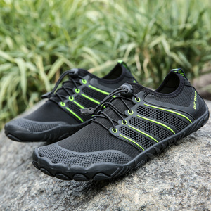 Zapatos de Agua para Exteriores con Parte Superior de Malla, Suela de Goma, Transpirables, Unisex, para Uso en la Playa en Verano - Product Image 1