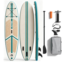 Planche à pagaie tout-terrain conforme aux normes du marché italien, pour lacs et rivières, 320x81x15CM, matériau PVC/EVA, système à 3 ailerons, portable, écologique