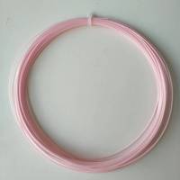 Cordage de raquette de badminton S01 65 grammes Fibre nylon-polyester 0,7 mm Haute résistance à la tension Très élastique Entraînement Vente en gros Usine