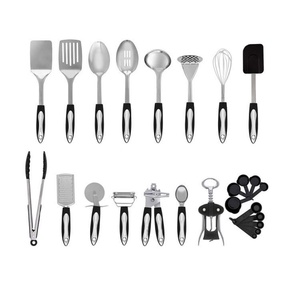25 Pcs Smart <b>Kitchen</b> <b>Tools</b> Stainless Steel <b>Kitchen</b> <b>Gadgets</b> Complete Kit Measuring Cups & Spoons & Spoons <b>Kitchen</b> Utensils Set - Product Image 1