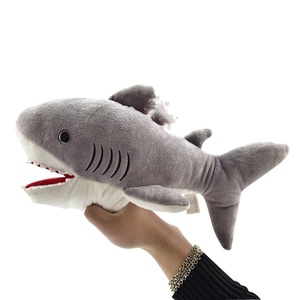 Thiết kế mới con rối động vật biển cho mẫu giáo cho thấy PP bông đầy Cá heo gia đình tay con rối cho các buổi biểu diễn tương tác - Product Image 5