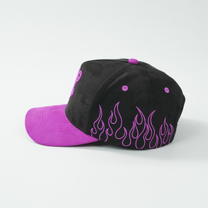 Cappellini da Baseball Personalizzati in Cotone Scamosciato con Logo Ricamato, Materiale Riciclato, Visiera Curva, Pannello Frontale Strutturato, 5 Pannelli, Stile Sportivo - Product Image 2