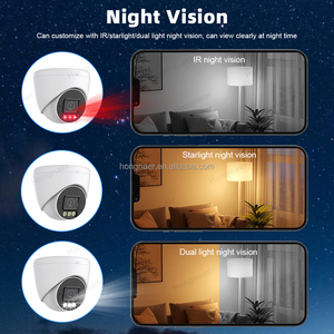 Hongnaer 4/5/8MP 4/8/16CH POE Dome Video di sorveglianza domestica Set di telecamere di sicurezza sistema Wireless NVR POE IP sistema di telecamere <span class=keywords><strong>CCTV</strong></span> - Product Image 5