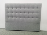Têtes de lit capitonnées en velours de luxe pour chambre à coucher, taille Queen et King