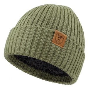 Bonnet tricoté doublé satiné ultra doux et chaud pour homme et femme, idéal pour le ski et l'hiver - Product Image 4