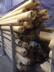 Chất Lượng Cao Trung Quốc Tráng PVC Nhiều Lớp Dệt Bạt Vải Không Thấm Nước Đồng Bằng Phong Cách Stocklots Có Sẵn - Product Image 6