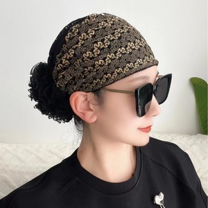 Gorro <span class=keywords><strong>de</strong></span> quimioterapia transpirable <span class=keywords><strong>de</strong></span> <span class=keywords><strong>malla</strong></span> <span class=keywords><strong>de</strong></span> nailon al por mayor para mujer, gorro <span class=keywords><strong>de</strong></span> verano <span class=keywords><strong>de</strong></span> poliéster con tejido jacquard transpirable para ocultar el cabello - Product Image 2