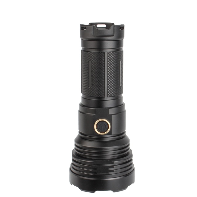 Factory Wholesale Type-c Aluminum Alloy Double Click Flash 20W White Laser Flashlight Rechargeable Led Flashlight