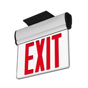 Biển báo lối thoát hiểm bằng nhôm acrylic có đèn chiếu sáng cạnh, đạt tiêu chuẩn UL 924, mã CR-7108R - Product Image 1